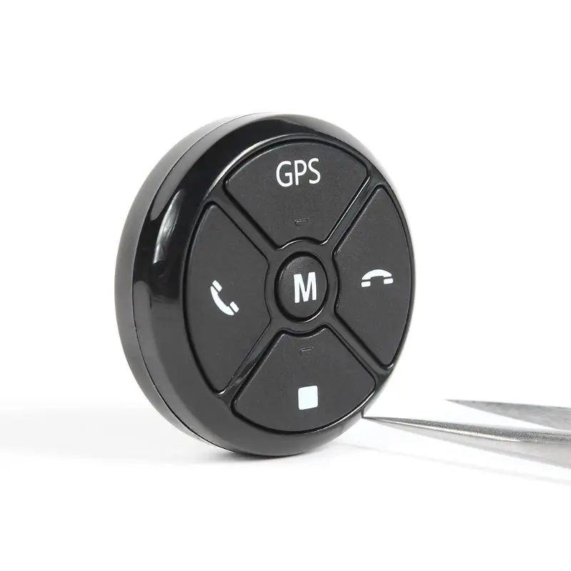 Universal Car Steering Wheel Controller 4Key Music Wireless DVD GPS Steering Wheel Remote Control Button