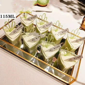 

50PCS Mousse Dessert Cups Plastic Pudding cup Disposable Party Milk Convenient Tiramisu Birthday Wedding Ice Cream cup