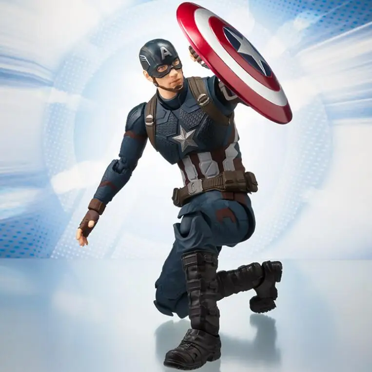 Marvel Мстители эндгейм капитан американский супер герой фигурка модель игрушки