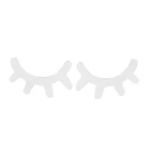 Мультфильм 3D деревянная Наклейка на стену сделай сам милые ресницы закрытые глаза наклейка на стену для детей младенцев украшение дома гостиной