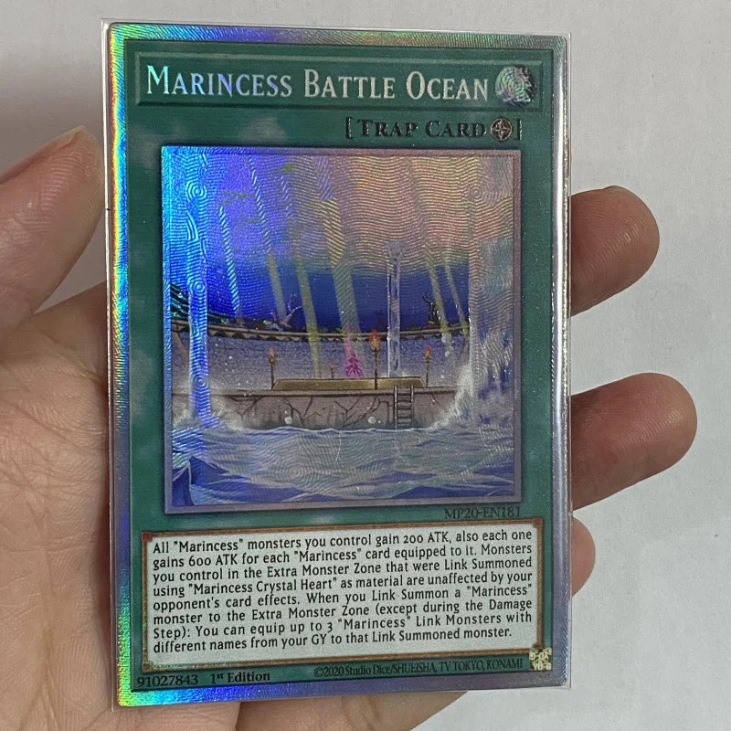 

Yu-Gi-Oh CR 1010 CHIM / MP20-EN181 Marincess Battle Ocean/Bule Tang Classic English Collection Card （Not original）