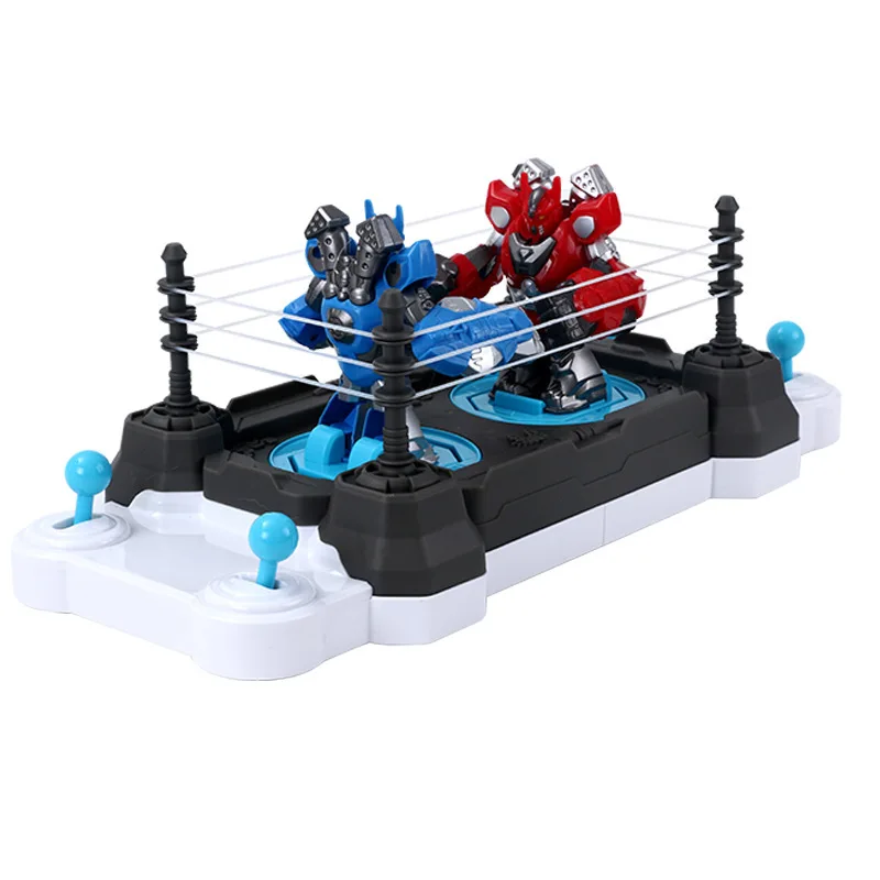 Remote Control Battle Athletic Boxing Robot Double Fighting Play with Your Partner Manual Ring King Multi-seat Fun a Total Doo T