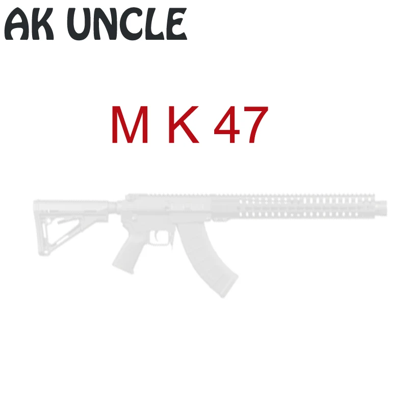 AK UNCLE Upgrade гелевый бластер MK47 нейлоновый игрушечный пистолет wbb журнал кормления 7-8 мм гелевая струйная игрушка пистолет
