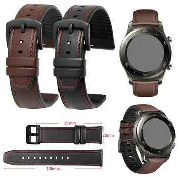 

22mm Universal Watch Band Strap Quick Release Replacement Wrist Bracelet Strap Retro Leather Watchband Sport Wriststrap