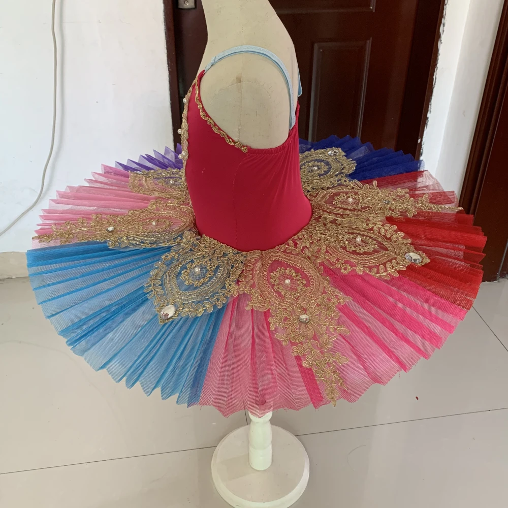Dance Costume Real 2020 New Adult Professional Ballet Tutus For Kids Swan Lake Dress Pancake Tutu Leotard Clothing For