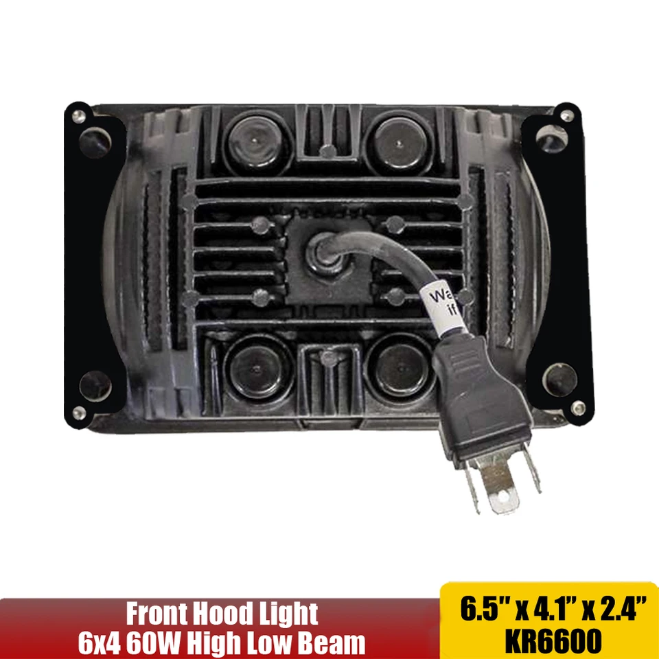 ジョン・ディア純正装備ヘッドライト#AM 128497 : 2pieces トラクター極度の明るい LED のヘッドライト