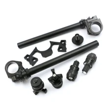 Ручка Бар Конец клип на Вилка Набор для KAWASAKI Ninja 250 300 2013- 14 15 16