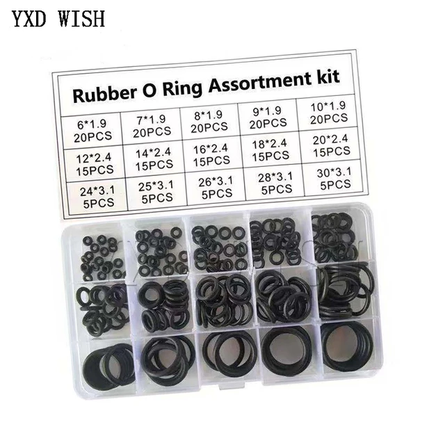 Hardware, Assortment boxes, Rubber o ring
