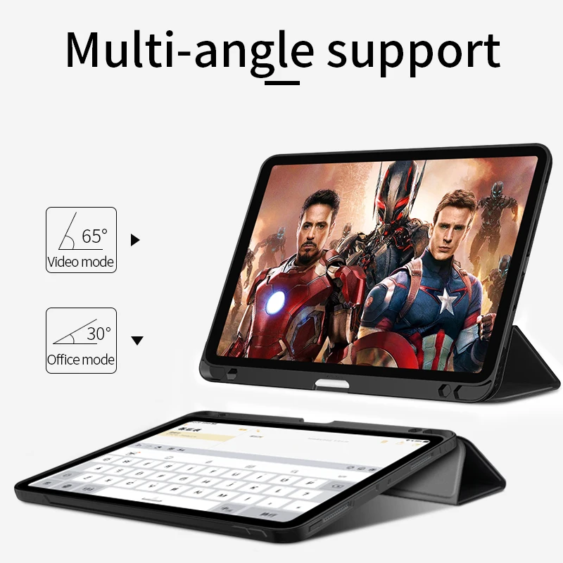 Магнитный чехол для iPad Pro 11 чехол для автоматического сна просыпается Смарт PU кожаный чехол для iPad Pro 11