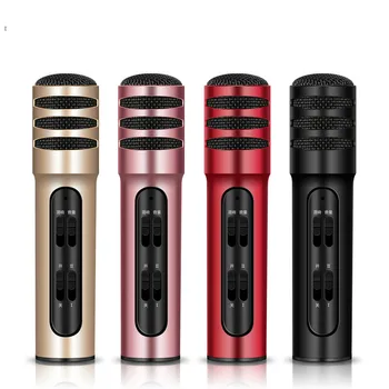 

Microphone Condenser Microphone Karaoke Mic for Live Singing Recording Cardioid Pickup Microfone Wireless Microphone