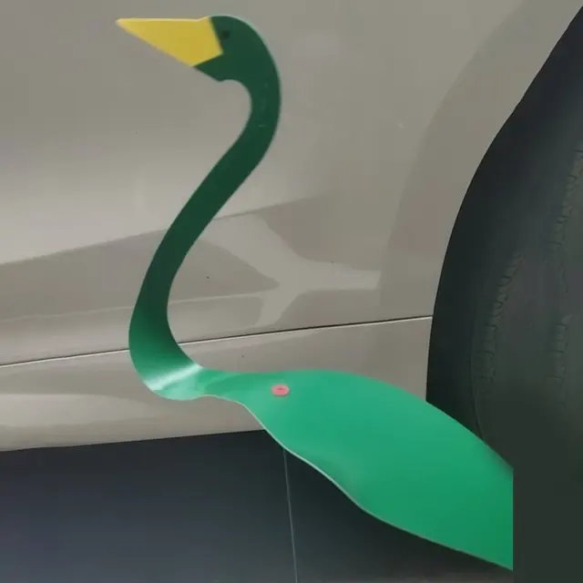 Swirl Birds Whimsica És Egyedi Dinamikus Madarak Pörgetnek Az Enyhe Széllánc Fonójával Udvar Kertjének Otthoni Dekorációjához - Image 2