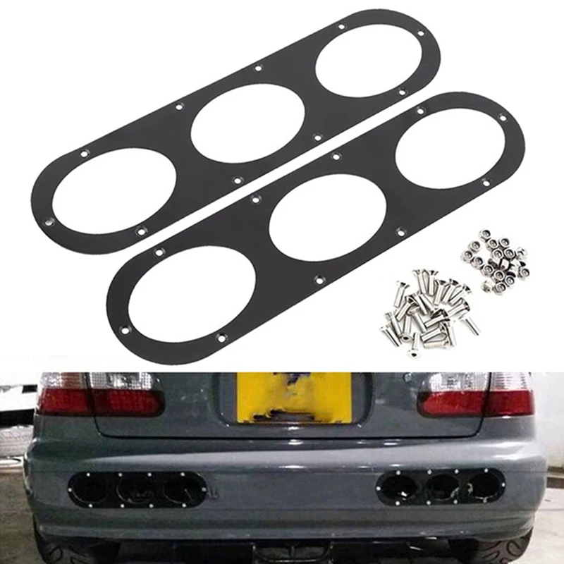 Высокое качество 2 шт. рассеиватель воздуха панели бамперы универсальные авто