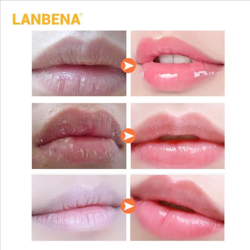 LANBENA Rose бальзам для губ с гиалуроновой кислотой согревающий питательный увлажняющий бальзам для губ