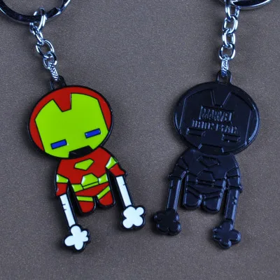 Тан Новые украшения Marvel Супергерои Мстители 4 Логотип Стиль металлические подвески, брелоки с буквой «А брелки Porte Clef держатель ключа chaveiro - Цвет: Тан