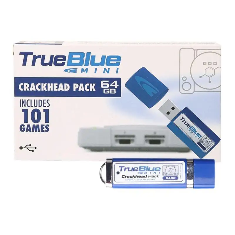 ALLOYSEED True Blue Mini Crackhead Pack 32 г/64 г боевой пакет для playstation Classic аксессуары для playstation с мини usb-хаб