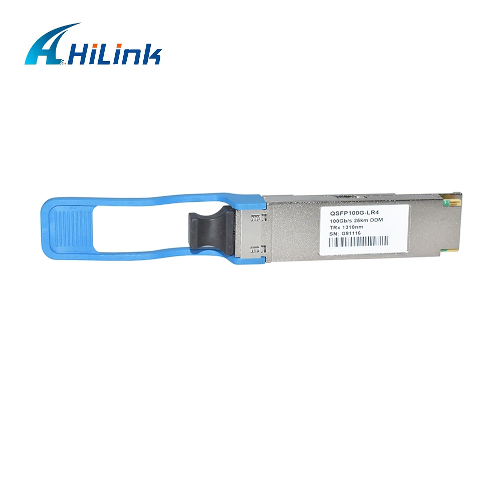 Hilink 100GBASE-LR4 оптического модуля 100 г QSFP28 LR4 1310nm 25 км приемник