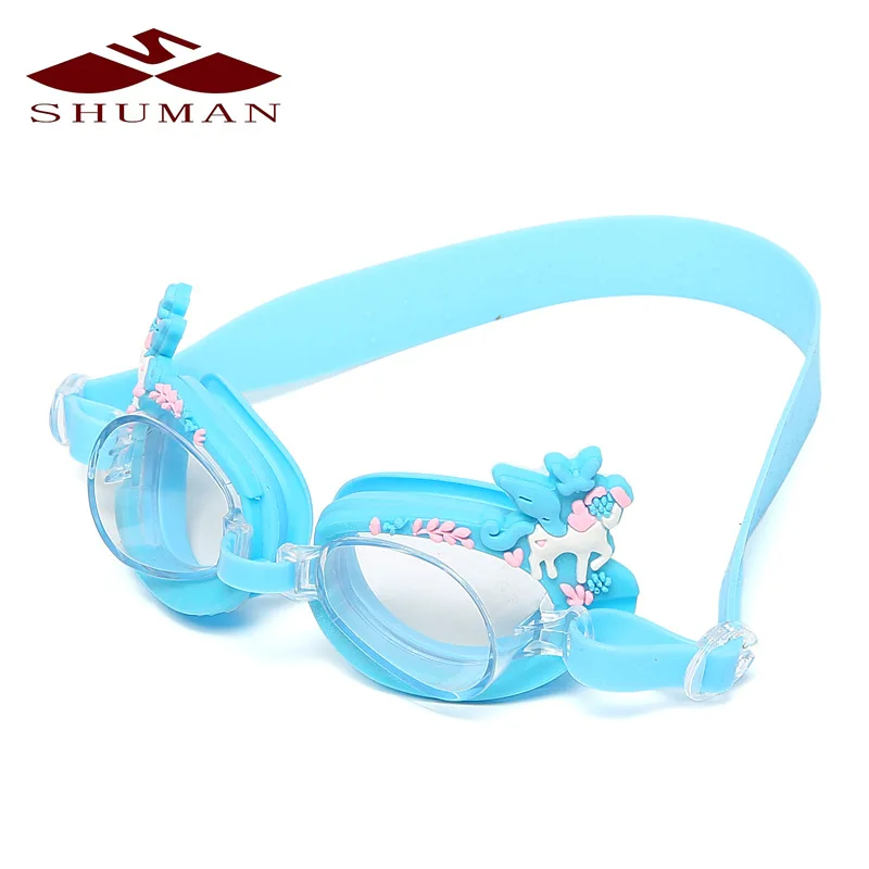 Cartoon CHILDREN'S Swimming Goggles Waterproof High-definition BOY'S Girls Cartoon Diving Swimming Equipment Kids Baby Swimming