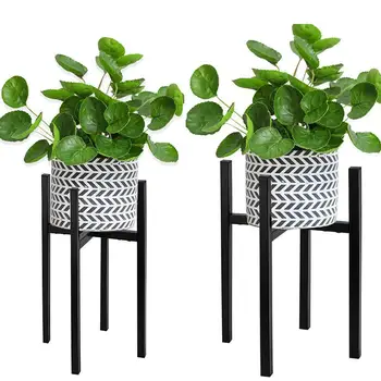 

Plant Stand Indoor Outdoor Metal Planter Stand Potted Plant Holder Fits 10 To 16 Inch Pots Simple And Elegant Easy To Assemble
