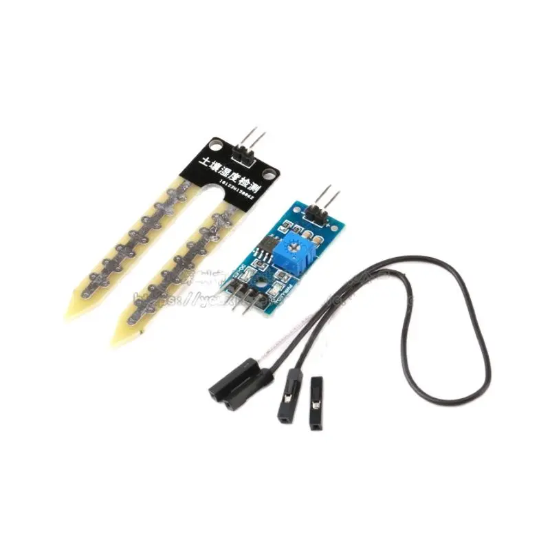 

Soil Moisture Meter Detection Module Soil Moisture Sensor Robot Smart Car