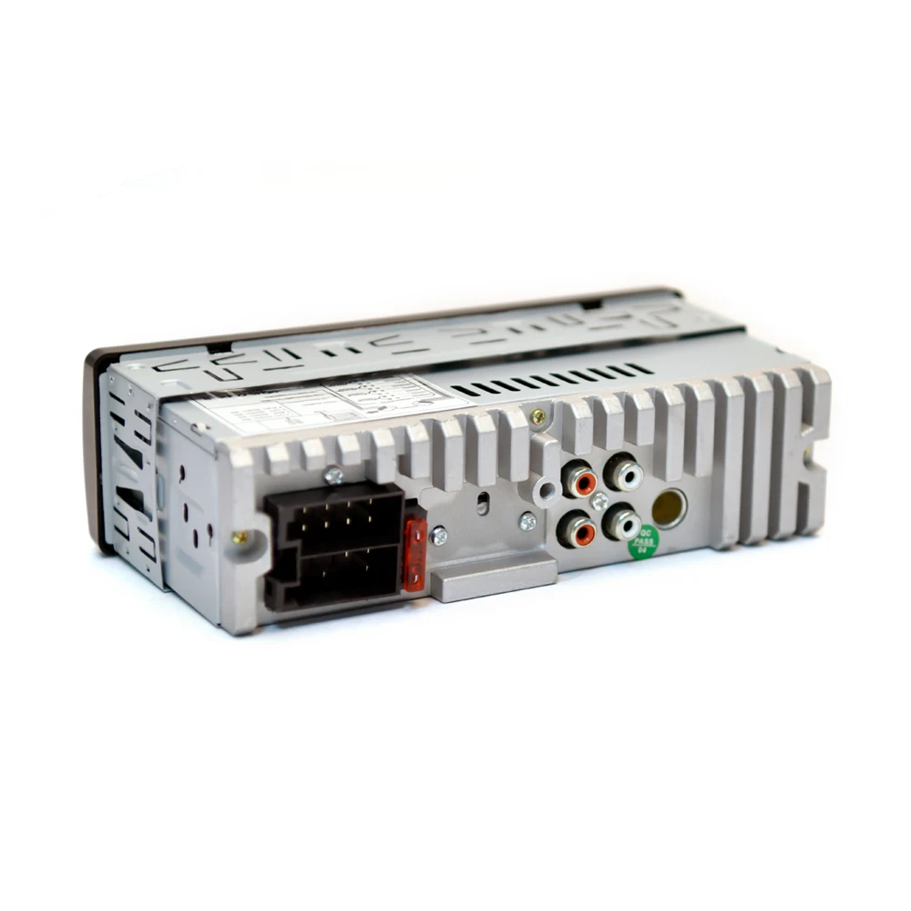 HEVXM Colorful Light Car Stereo Audio MP3 Player In-Dash 1 Din FM Receiver Aux Input SD MP3 MMC WMA Radio Player 3010