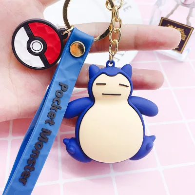 Аниме Покемон брелоки Пикачу Hitokage Charmander Пурины Jigglypuff зенигаме сумка "Сквиртл" подарочная подвеска-брелок - Цвет: ZX71
