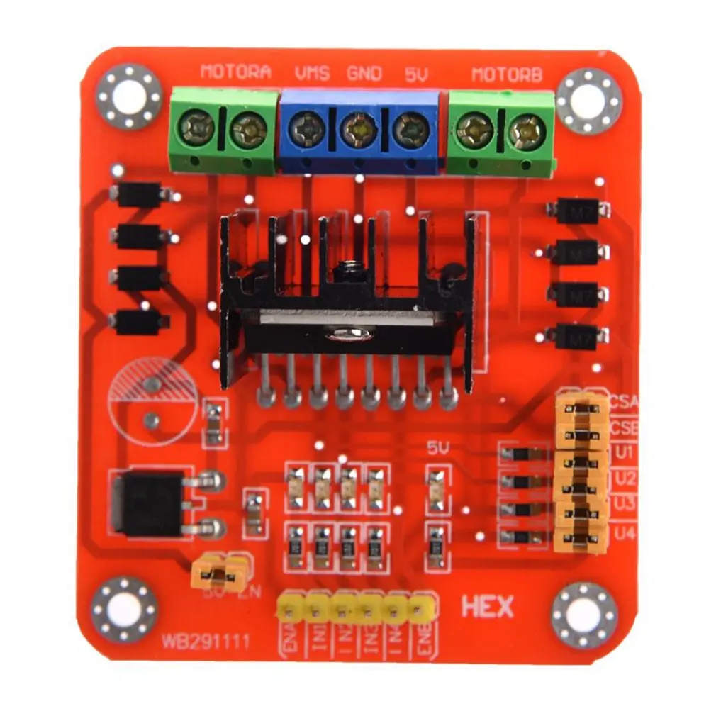 L298 L298N Модуль привода двигателя/шаговый двигатель/робот