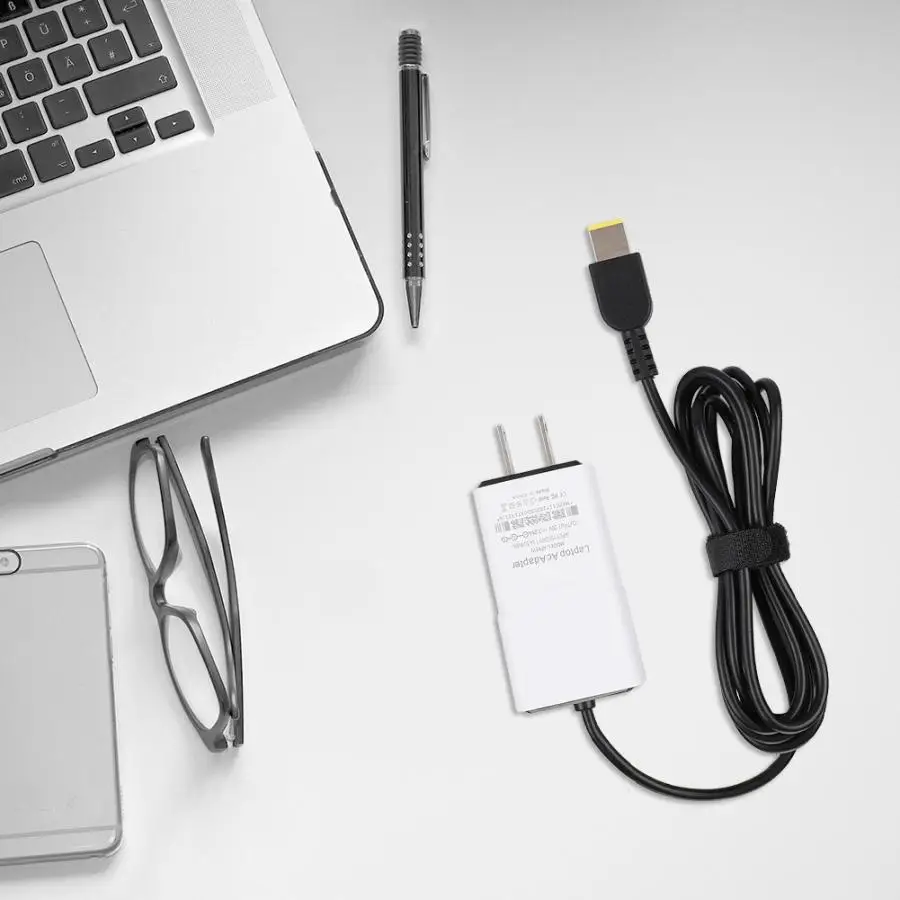 65W 20V 3.25A адаптер питания квадратный порт с контактом для lenovo X1/Carbon/E431/E531/S431/T440s/T440/X230s/X240/X240s