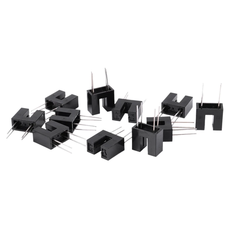 

10 Pcs 1/6" Slot PCB Photo Interrupter Slotted Optical Switch HY301-21