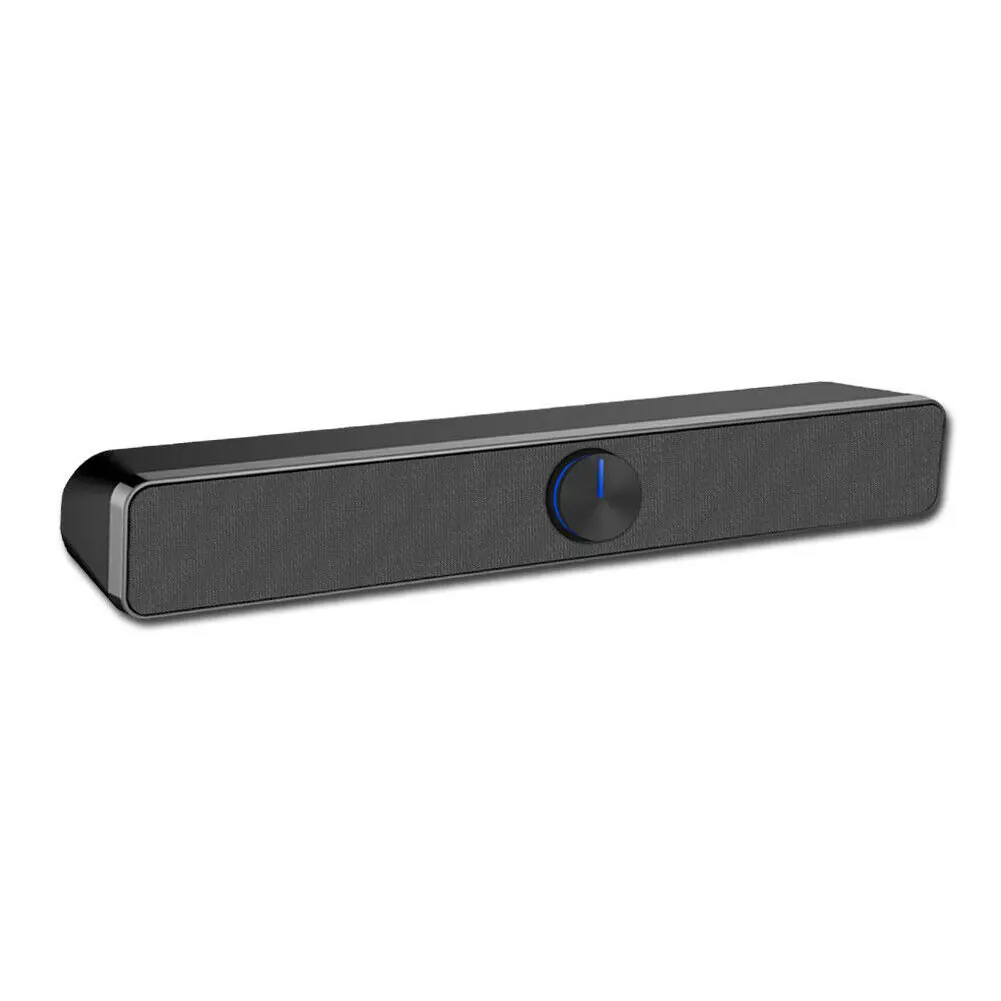Bluetooth Version Пластиковый кинотеатр мини портативный домашний без потерь Настольный звуковой бар USB проводные Hi-Fi стерео легкий ТВ динамик - Цвет: Bluetooth Version