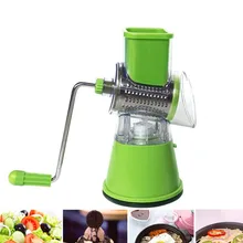 Grattugia rotante multifunzione macchina per patate tagliuzzata per verdure grattugia per verdure coltello da cucina manuale per cavolo utensile da cucina