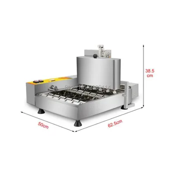 

2800W/1970W Doughnut Makers， Commercial Automatic 11L Stainless Steel Donut Maker，Electric Frying Mini Donut Making Machine