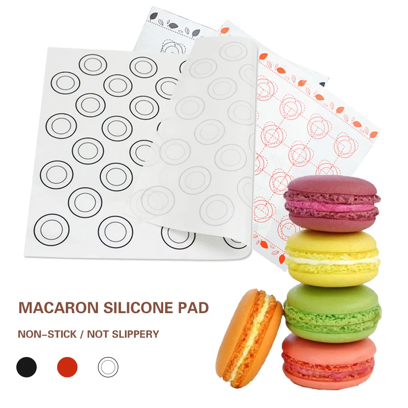 Macarons Baking Mat Silicone Non Stick Baking Mats Oven Liner Pad