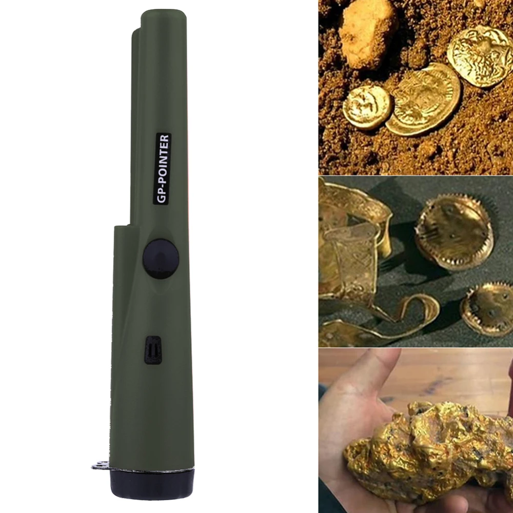Koop Nieuwe Handheld Metaaldetector Aanwijzen GP Detector Pointer Aanwijzen Kabel Finder Scanner