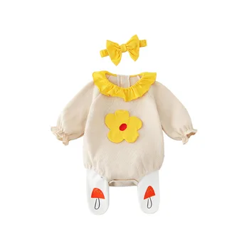

Spring 2020 Hair Band, Baby Girl's Romper