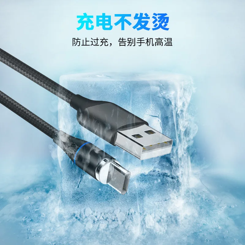 Магнитный кабель Bozhu в оплетке type C Micro USB Магнитный usb-кабель для зарядки 1 м для Apple IPhone X 7 8 6 Xs Max XR samsung s9 шнур