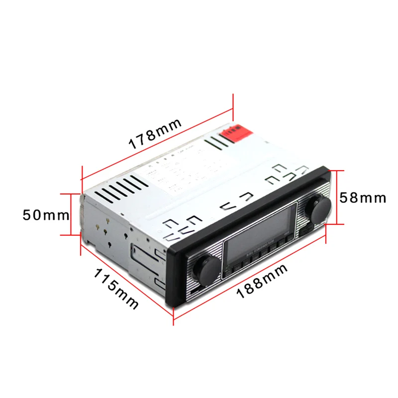 Bluetooth радио MP3 музыкальный плеер USB AUX Стерео Аудио FM ЖК-дисплей экран M8617