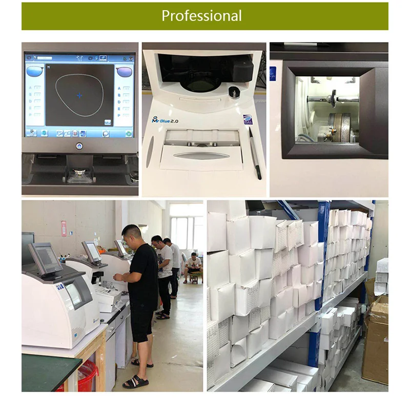 RBENN Custom 1.56 1.61 1.67 1.74 Prescription Resin Aspheric Glasses Lens Myopia Presbyopia Photochromic Progressive Lens optical lenses