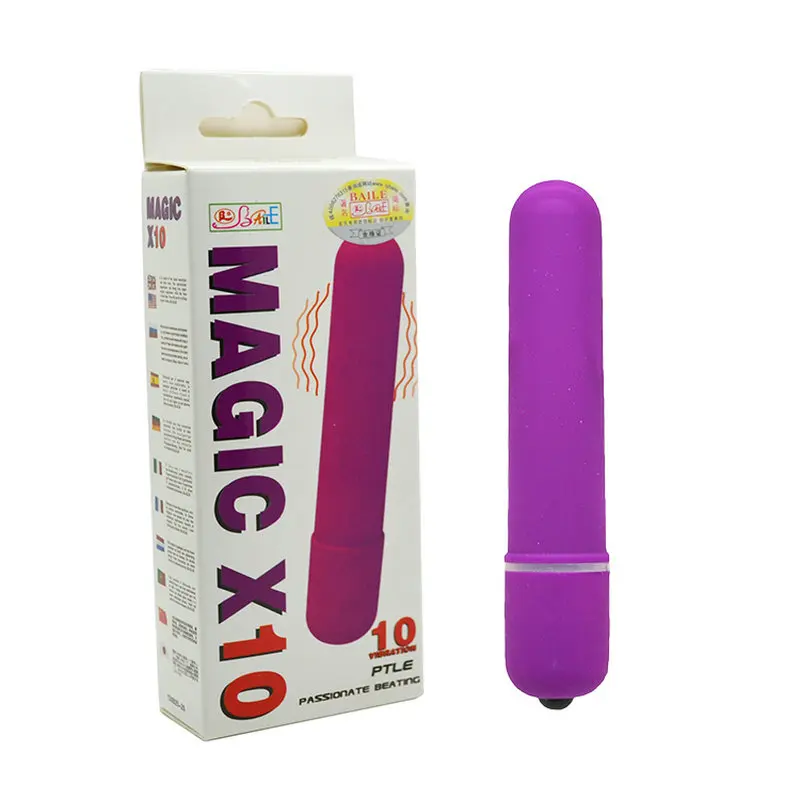 Вибратор-пуля Baile Pretty Love 10 режимов водонепроницаемый стильный вагинальный и