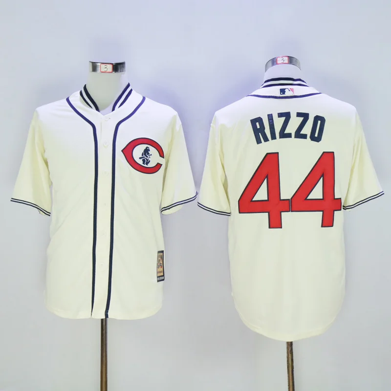 Мужская майка Chicago Javier Baez Anthony Rizzo Kris Bryant Ryne Sandberg FLEX& Cool Base - Цвет: Зеленый