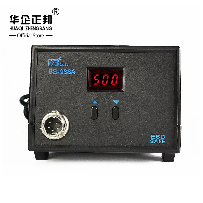 new model led double digital plastic ultrasonic electronic rework soldering station/antistatic soldering iron station Iron