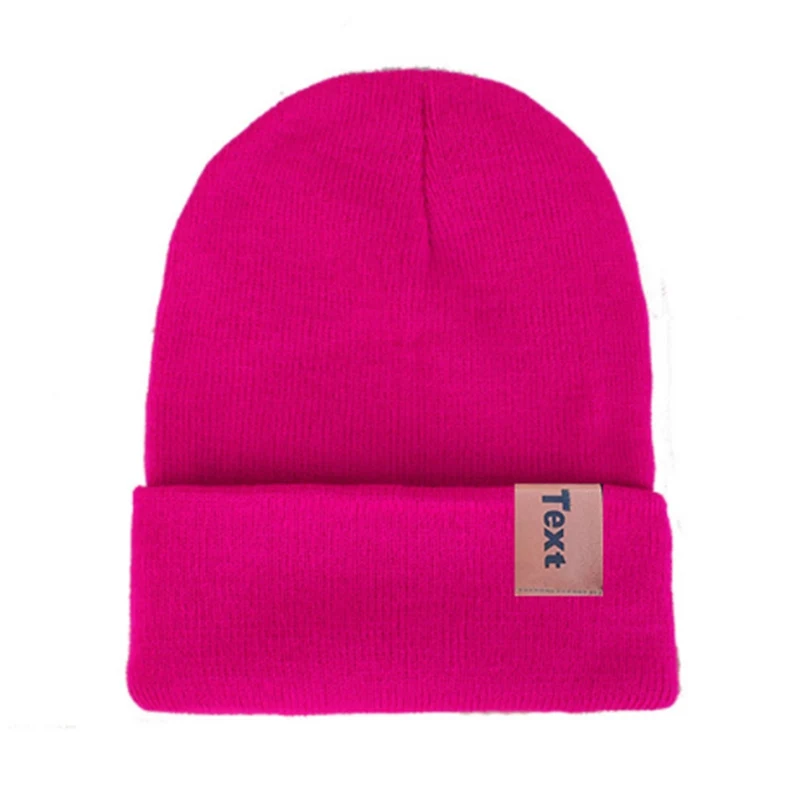 MYZOPER новая индивидуальная печать логотипа самодельная буква Beanie реклама Повседневная волна осень зима взрослый кепка вязаная шапка - Цвет: 06