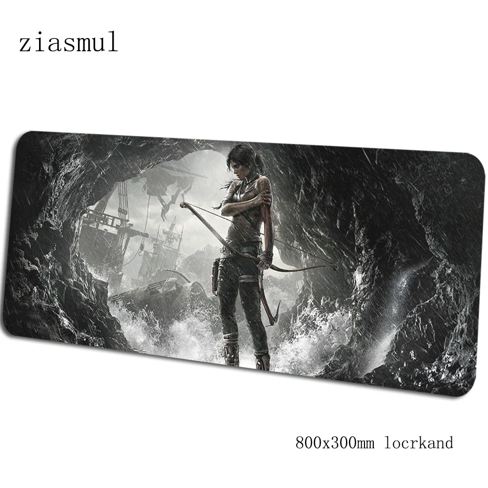 Коврик для мыши tomb raider, геймер, натуральный каучук, 800x300x3 мм, коврик для мыши notbook, игровой коврик для мыши, xl коврик для мыши, стол для компьютера, коврики для мыши - Цвет: pattern 8