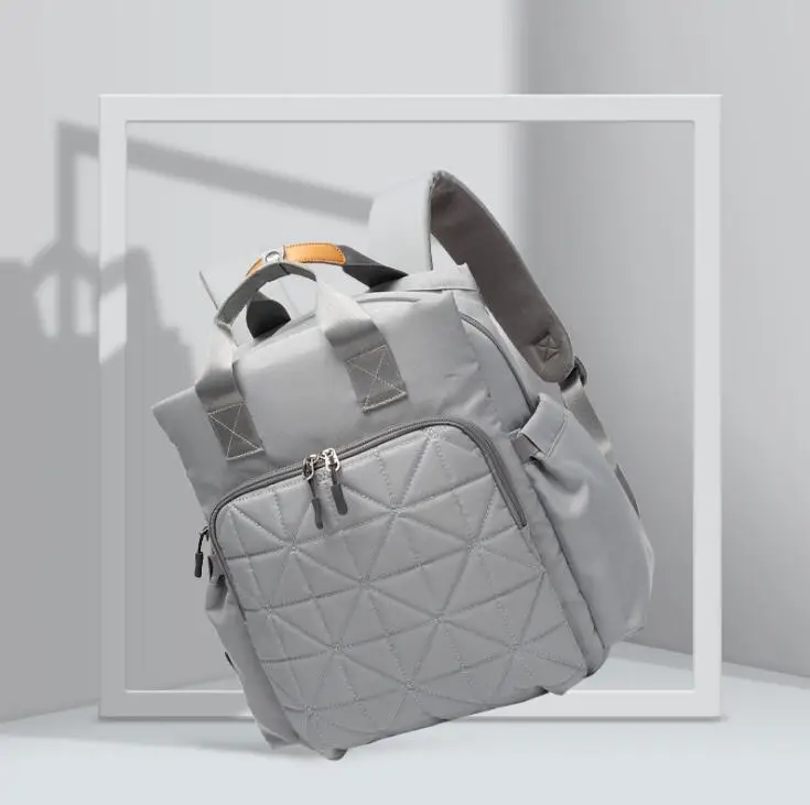 BDL008D-only bag Детские сумки для мам, сумка для подгузников, водонепроницаемый рюкзак для мам, большой Многофункциональный рюкзак для мам, сумка BDL008 - Цвет: BDL008D-only bag