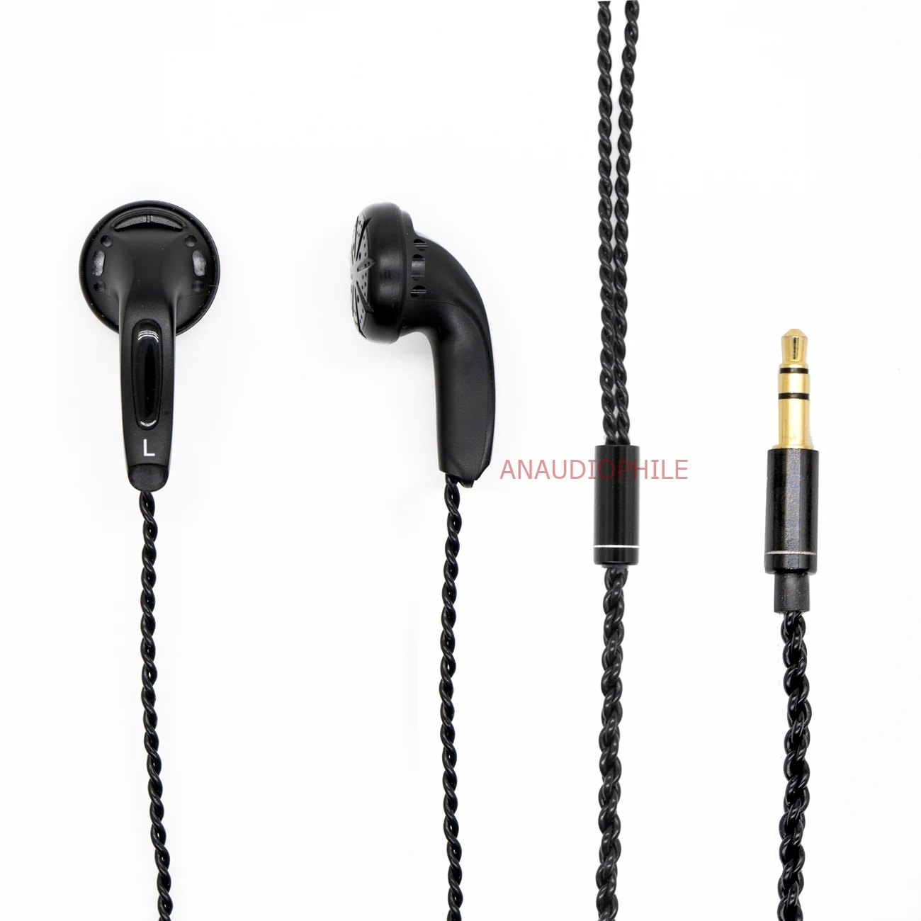 HiFi Audiophile Earphones Flat Head In-Ear DIY HiFi Headset Beryllium Diaphragm Wired Bass DJ Earbuds 2