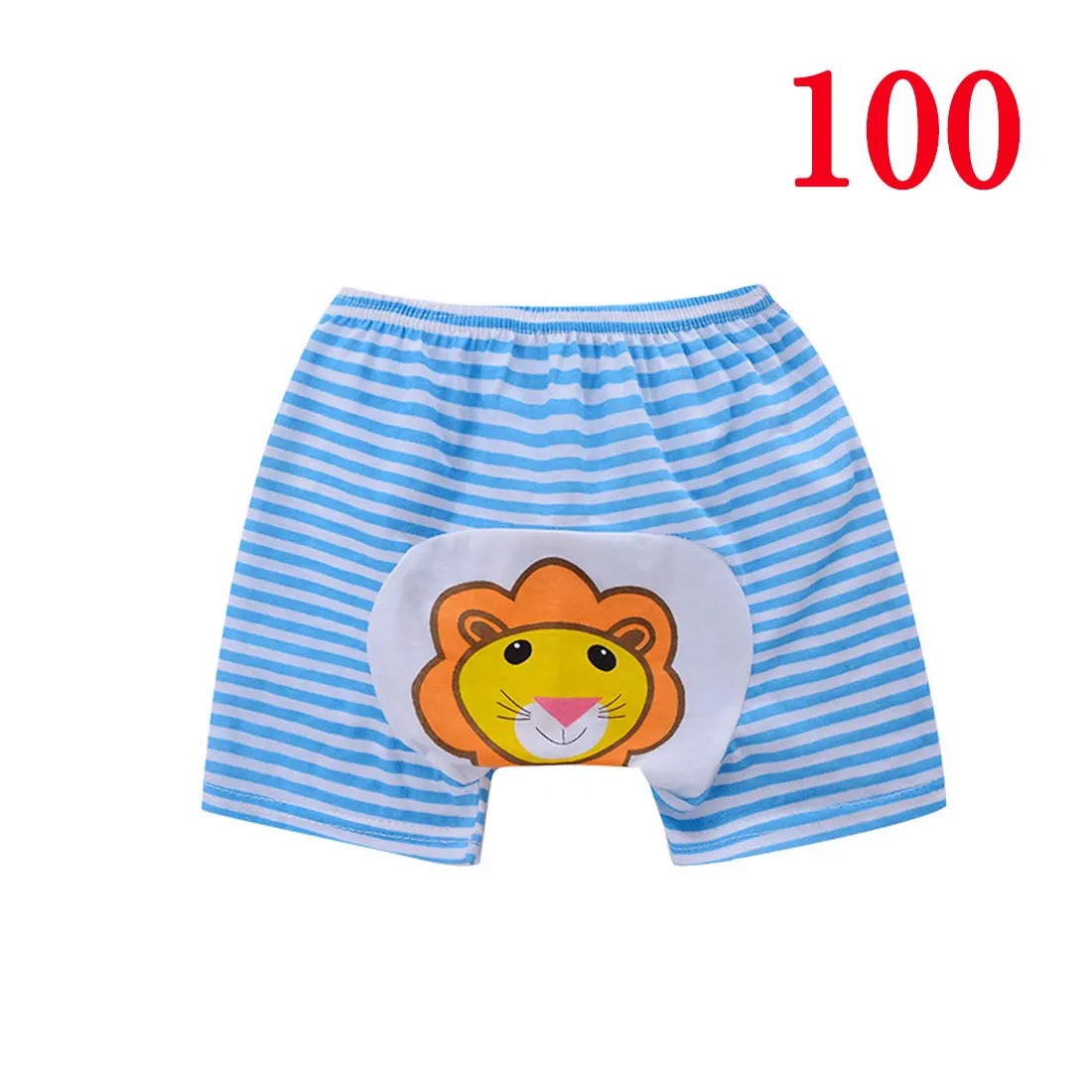 Type A 100 Baby Shorts Baby PP Pants Cotton Underwear Baby Clothes Animal Style Summer Wear Thin Breathable - Цвет: Type A 100