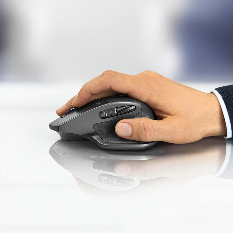 Logitech MX Master 2S Новые возможности машины Мышь с быстрой подзарядки простой переключатель 4000 Точек на дюйм мыши для Windows, Mac OS, Linux