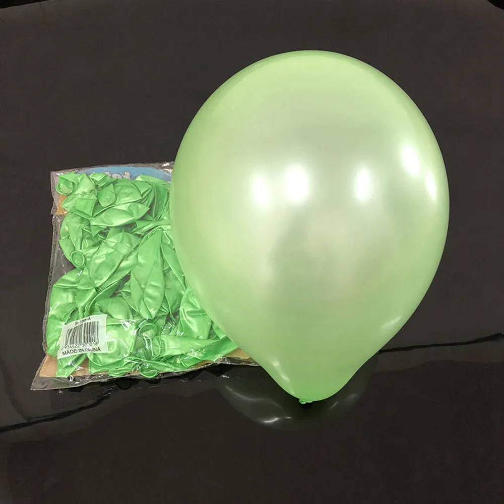light green 10 шт/партия воздушный шар украшения 10 дюймов 1,5 г латексные воздушные шары для свадьбы вечеринки надувные воздушные шары счастливый день рождения, детский душ воздушный шар - Цвет: light green