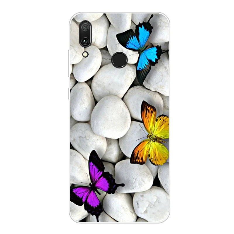 For Coque Huawei Y7 Case Phone Cover Soft Silicone Printing Back Case Fundas For Huawei Y7 Y 7 Y7 Pro Cover TPU - Цвет: Армейский зеленый