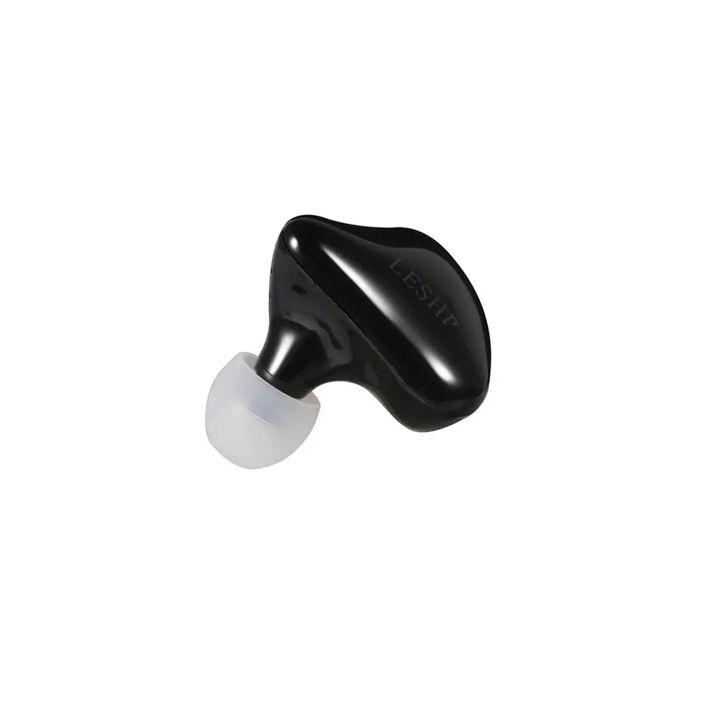 black LESHP X1 мини стерео беспроводной Bluetooth наушники Телефон гарнитура V4.1 с микро для телефона IOS мобильного телефона ПК - Цвет: black