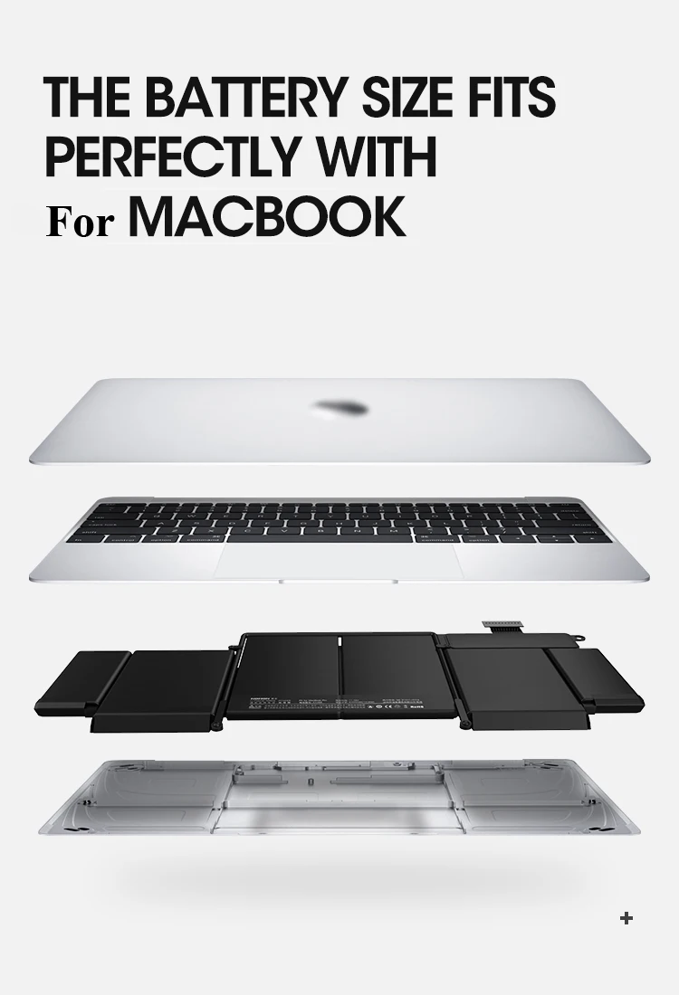 Nohon Аккумулятор для ноутбука A1493 для Apple MacBook Pro retina 1" A1502 2013& версия ME864 ME866 6400 мАч литий-полимерный аккумулятор+ Инструменты